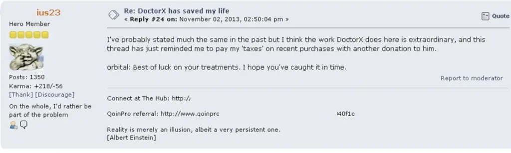 Original text from the Silk Road forum (2)